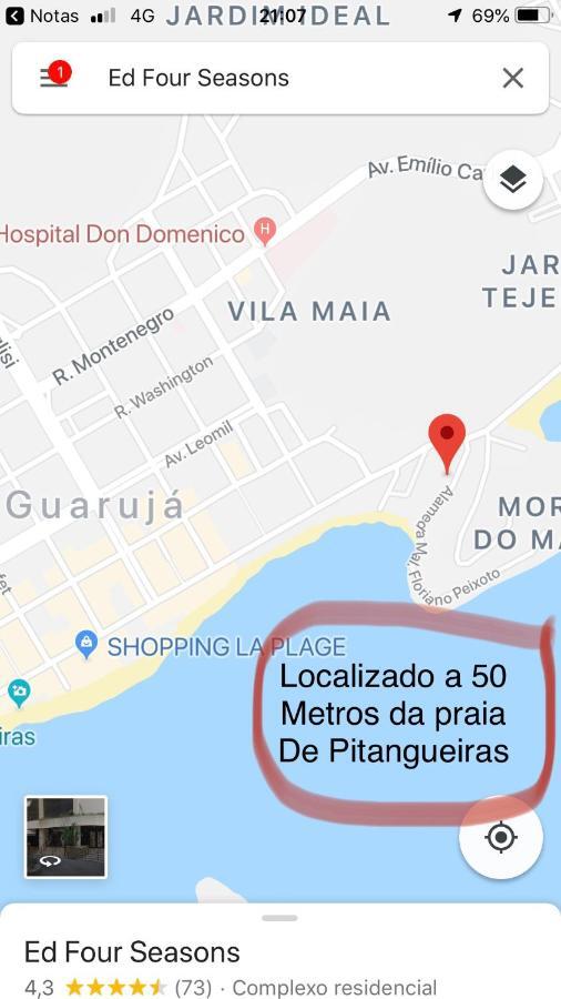 Guaruja Flat Aparthotel Екстериор снимка